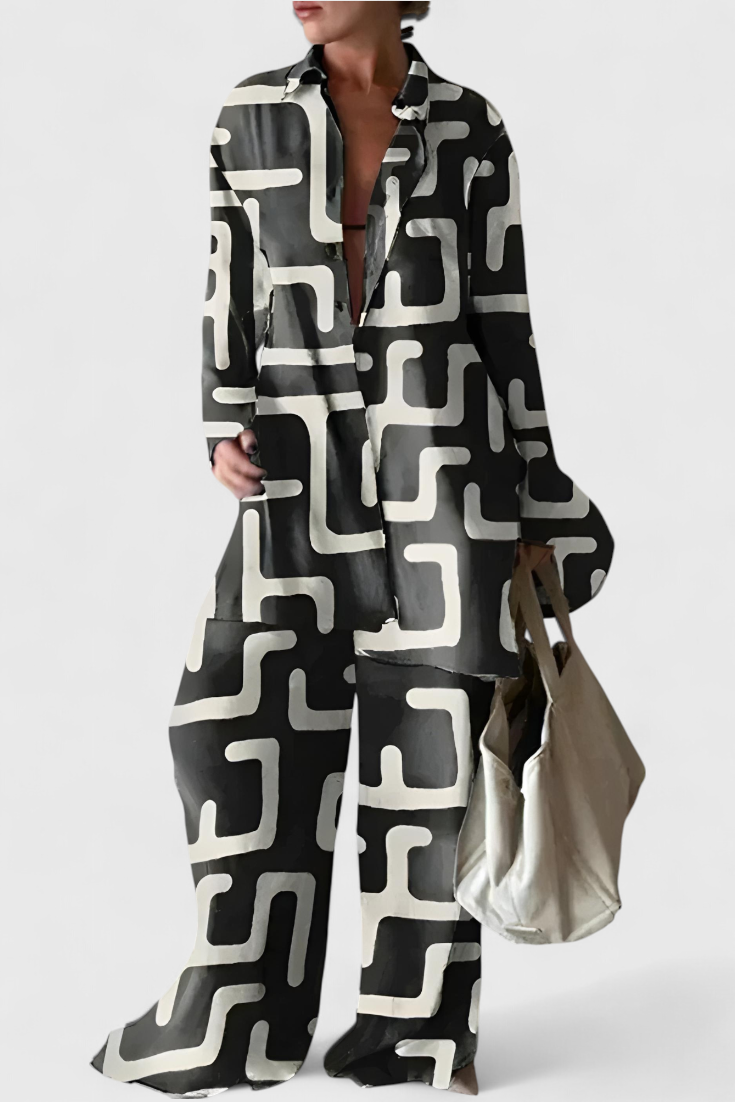 Melania Vasaros Komplektas Natūraliu Stiliumi