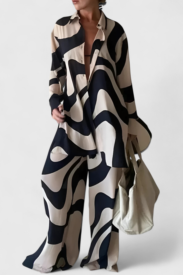 Melania Vasaros Komplektas Natūraliu Stiliumi