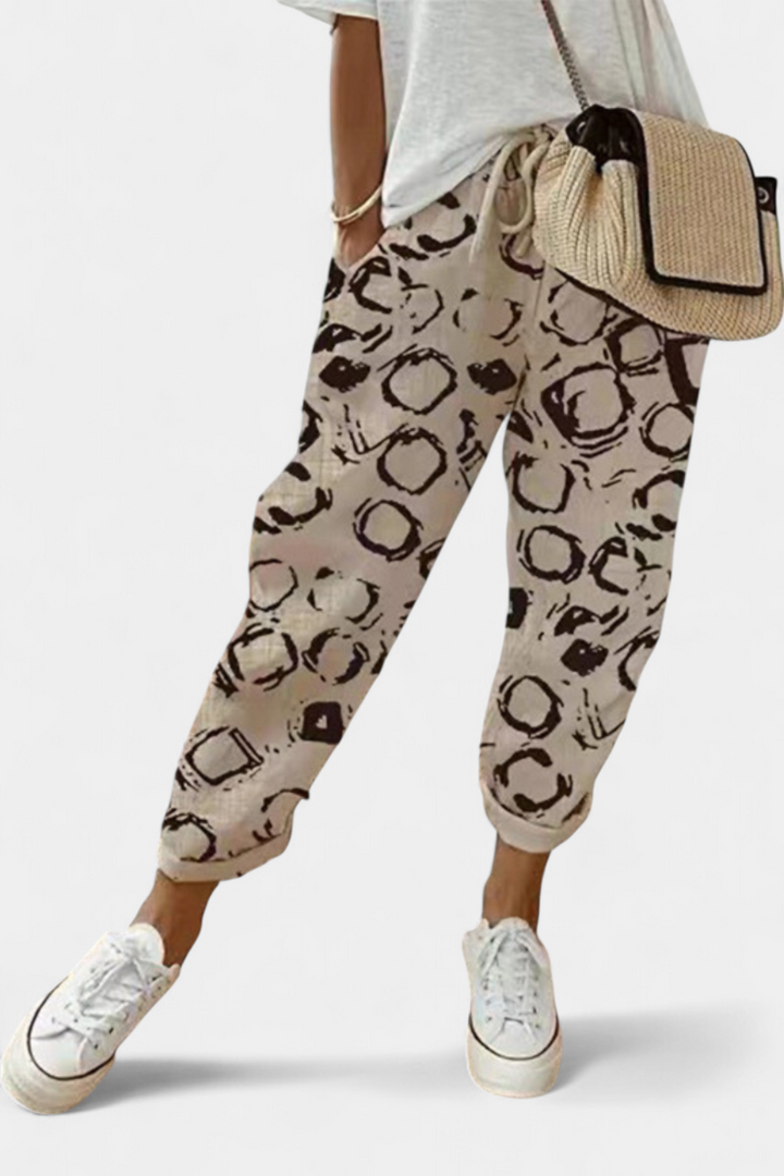 Mely Laisvi Lino Kelnės su Atsipalaidavusiu Kirpimu ir Laiko Patikrinta