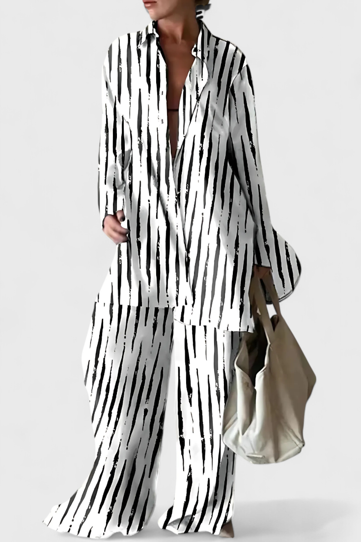 Melania Vasaros Komplektas Natūraliu Stiliumi