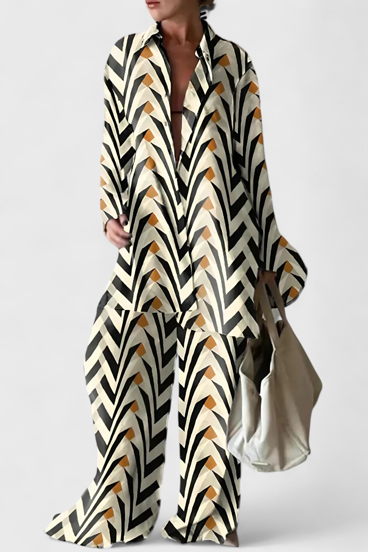 Melania Vasaros Komplektas Natūraliu Stiliumi