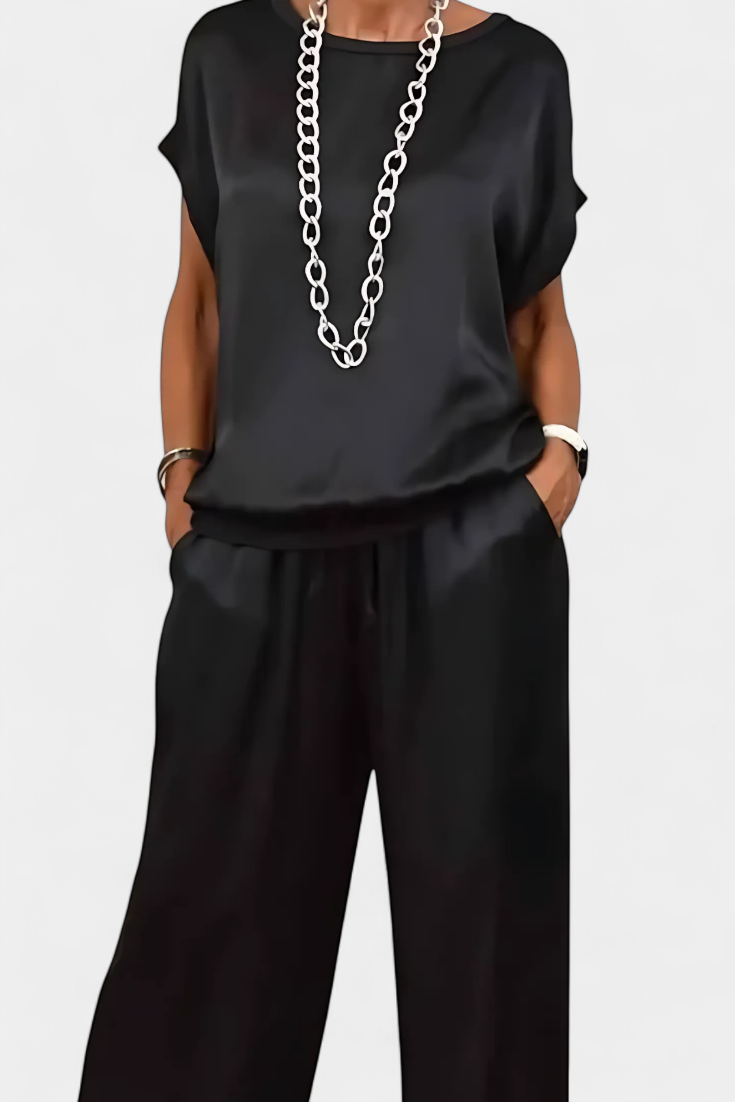 Blasa Dviejų Dalių Pavasario Komplektas su Išskirtiniu Stiliumi