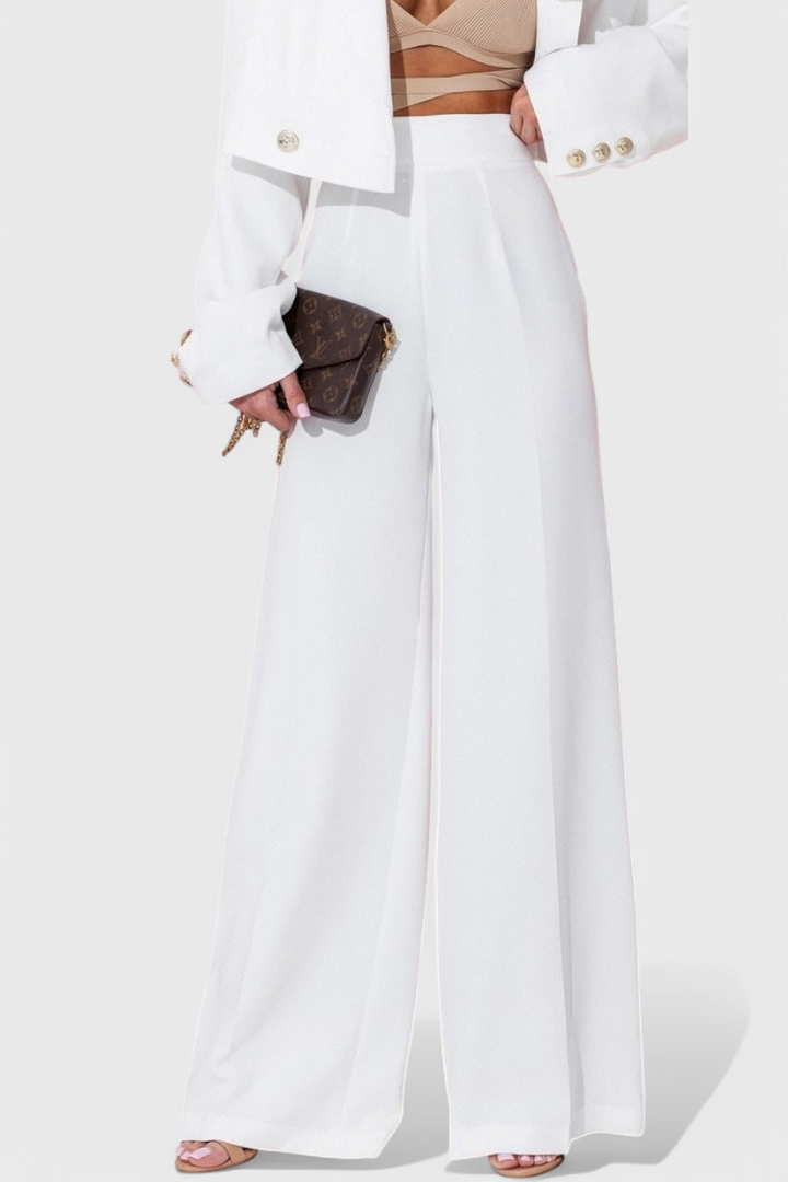 Rosalind Elegantiškas Švarkas ir Kelnės Komplektas