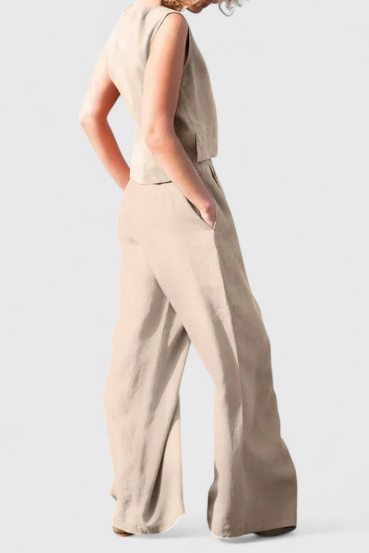 Yvanne Vintage Komplektas be Rankovių Vasarai