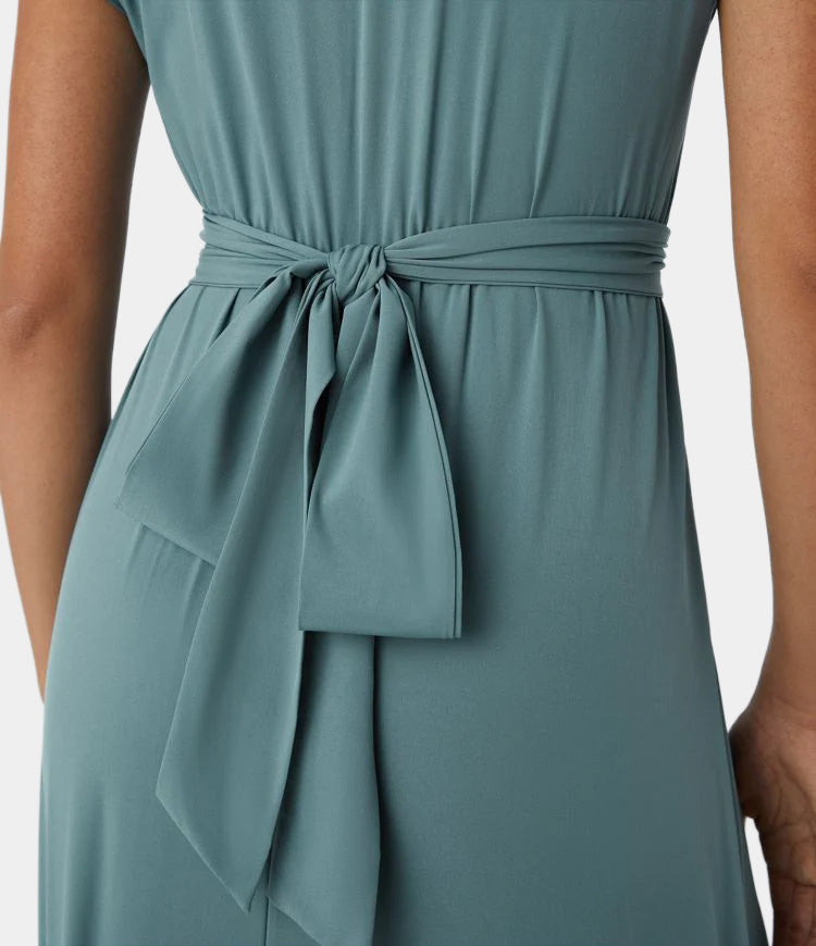 LYNN - Vestido Cruzado Elegante