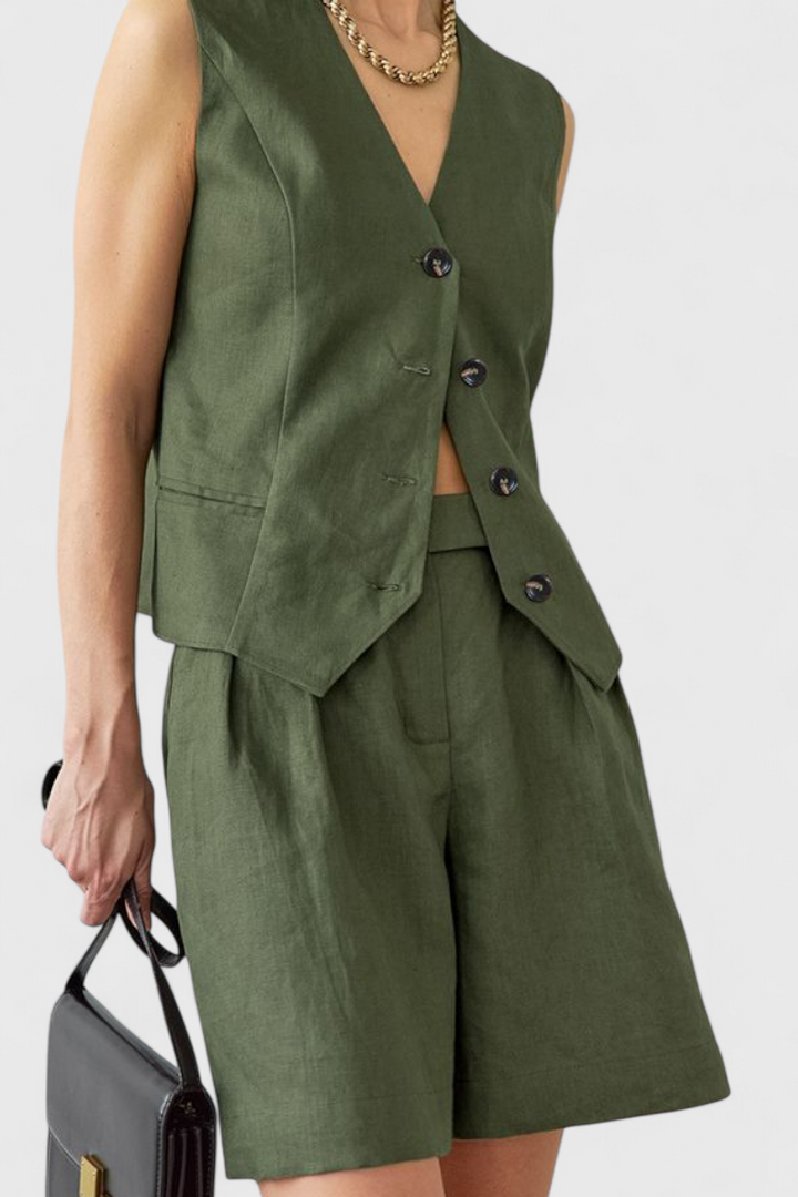 Conjunto Safari Jacaranda Verão