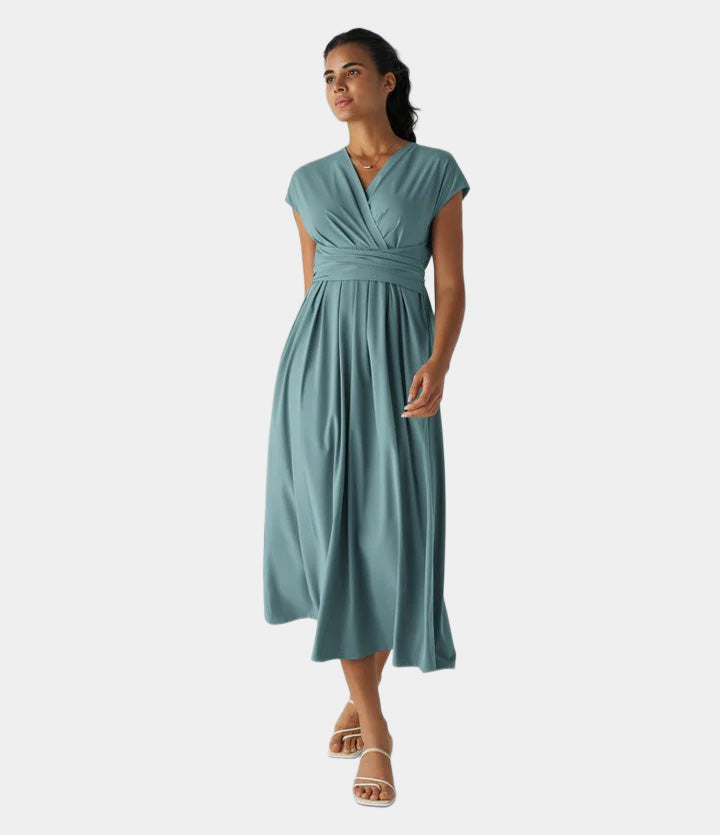 LYNN - Vestido Cruzado Elegante