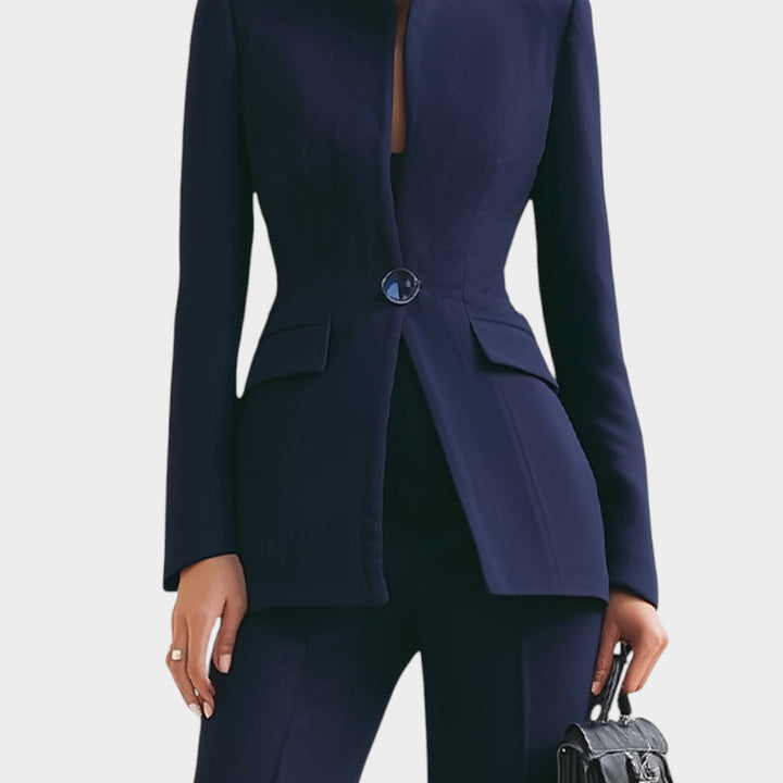 Lisa™ | Elegantiškas Švarkas ir Kelnės Komplektas