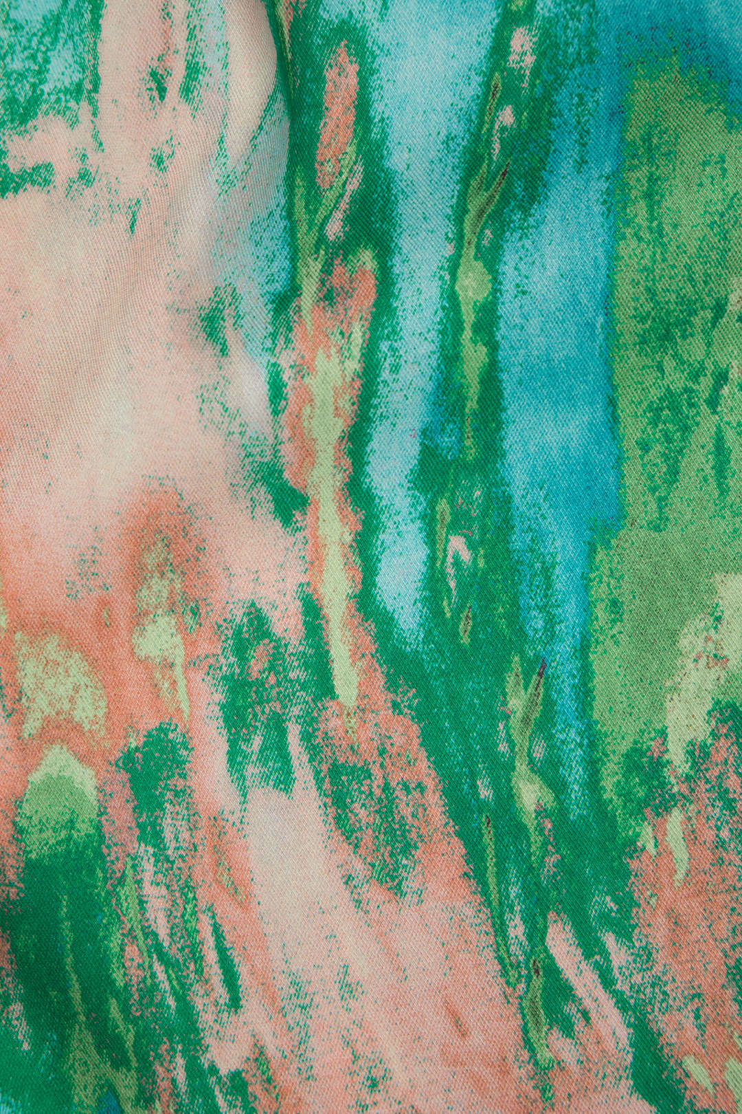 Inna Aukšto Liemens Tiesios Kelnės su Marmuro Raštu