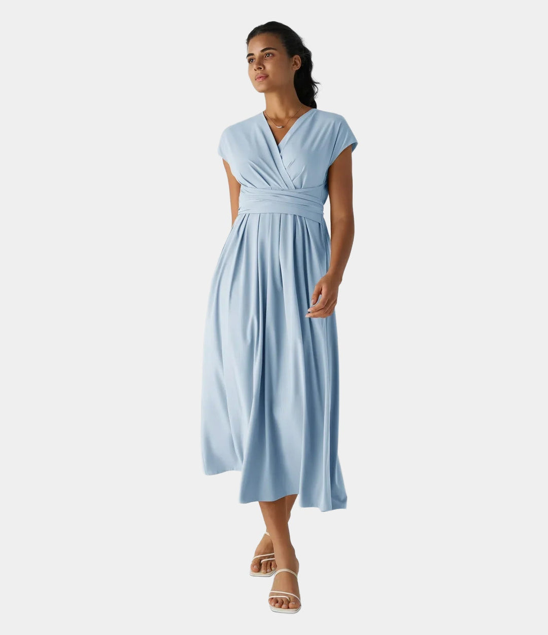 LYNN - Vestido Cruzado Elegante