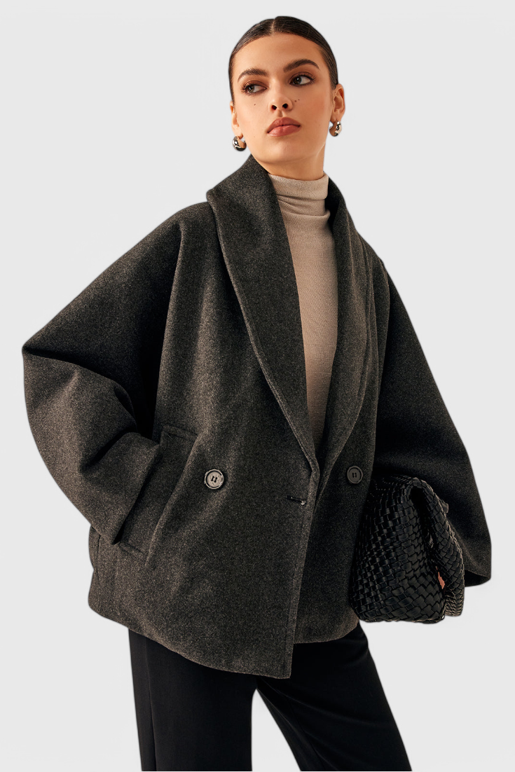 Helena | Manteau Oversized em Tweed