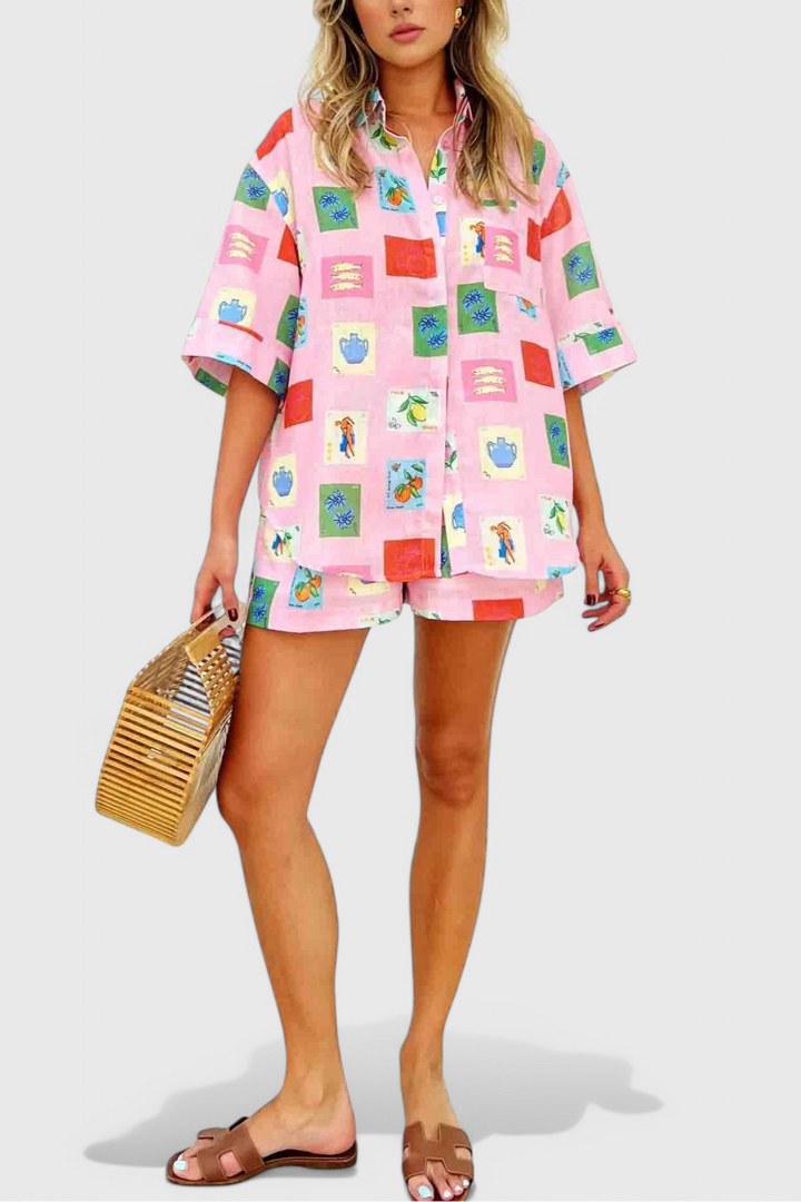 Paula Rožinė Spauda Komplektai