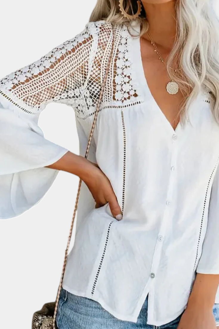 Esperanza | Nėrinių blūzė Sunwoven