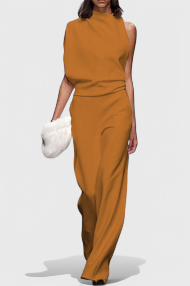 Agatha Platus Kelnas Kombinezonas Kasdienai