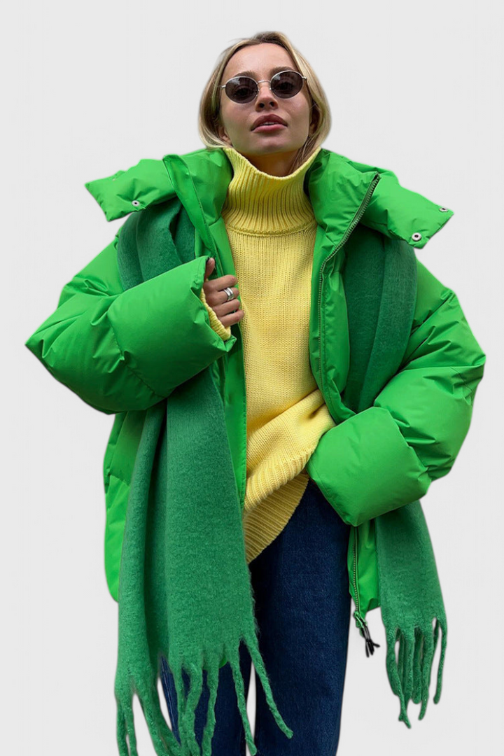 Emy | Elegantiška Puff striukė