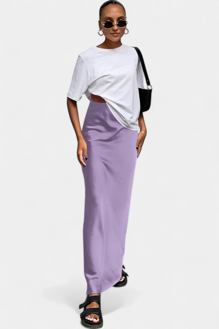 Fable Falda Maxi Universalus arba Paprasto Dizaino ir Elegantiško Stiliaus