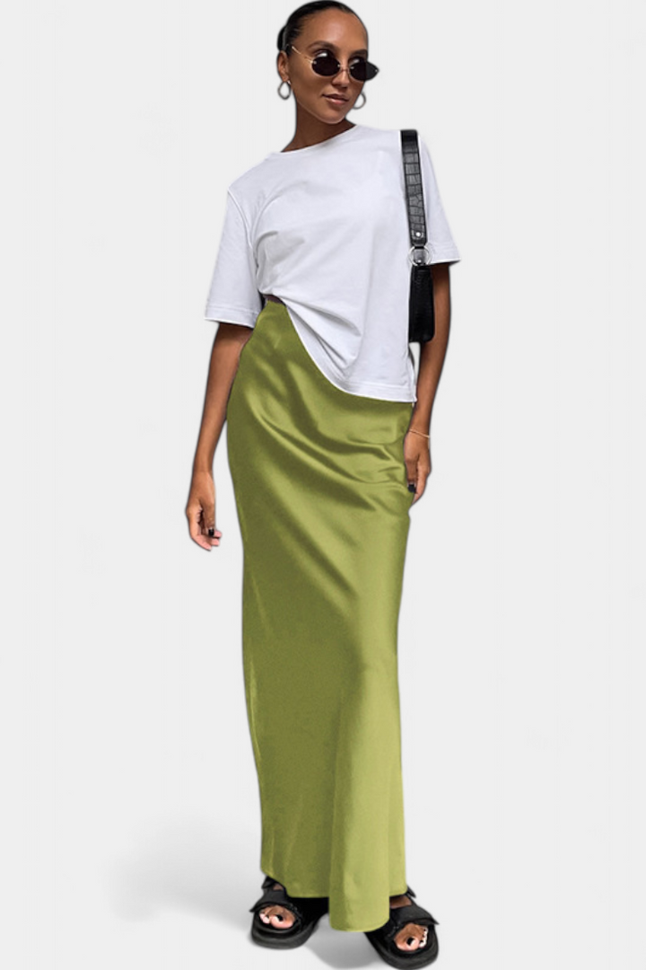 Fable Falda Maxi Universalus arba Paprasto Dizaino ir Elegantiško Stiliaus