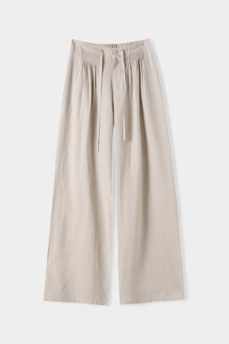 Ilyana Aukštos Juosmens ir Plačios Kojo Kelnės