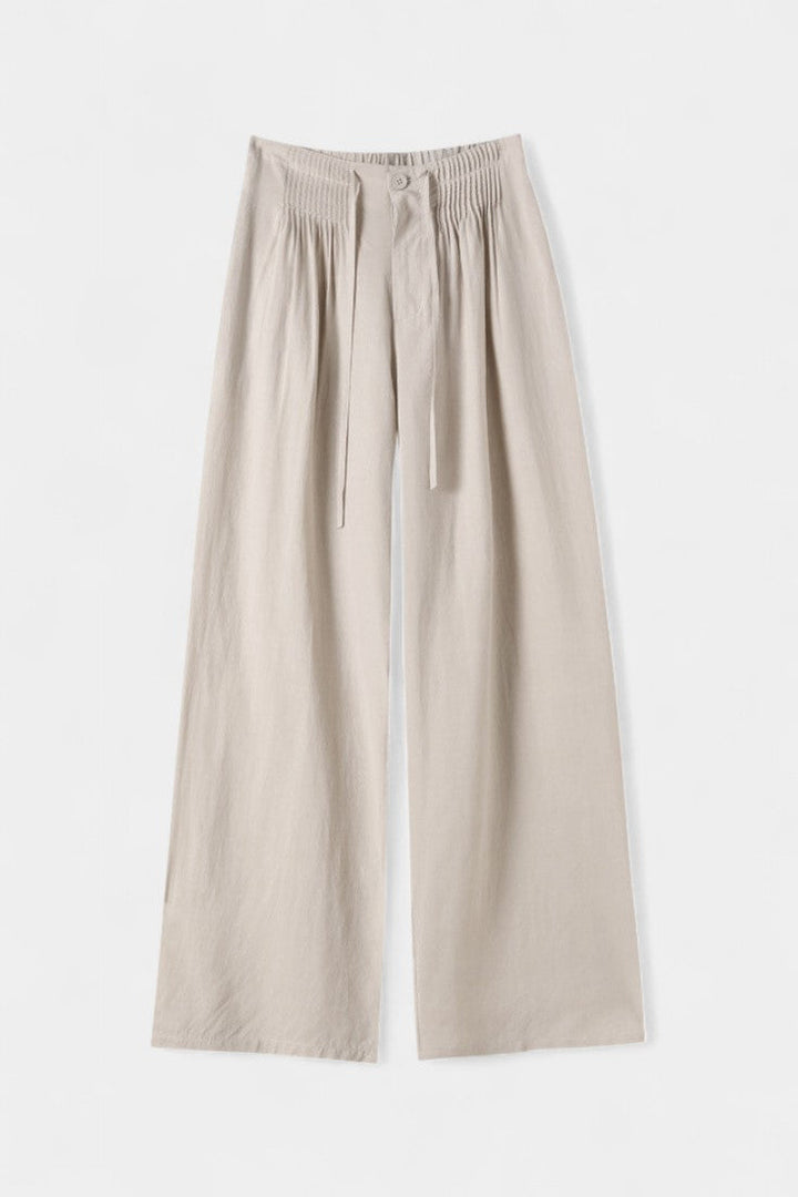 Ilyana Aukštos Juosmens ir Plačios Kojo Kelnės