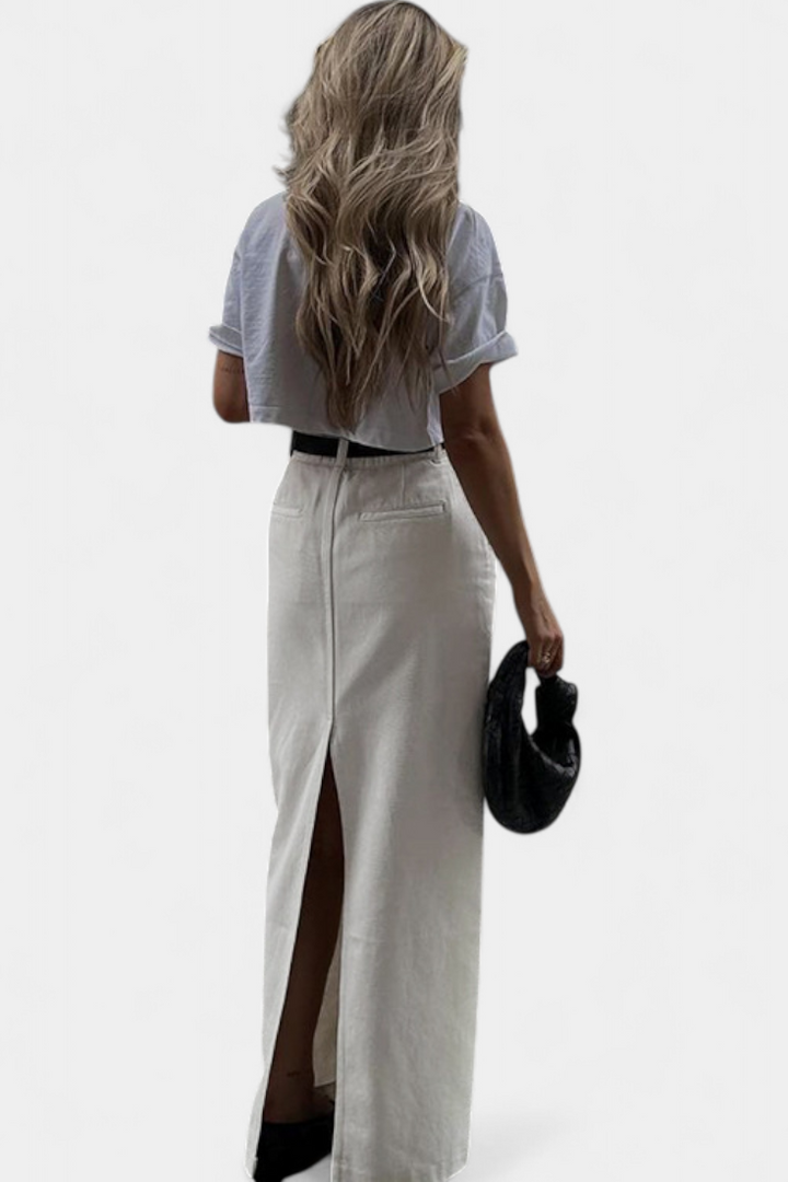 Yenifer Falda Maxi su Paryžiaus Atvėrimu