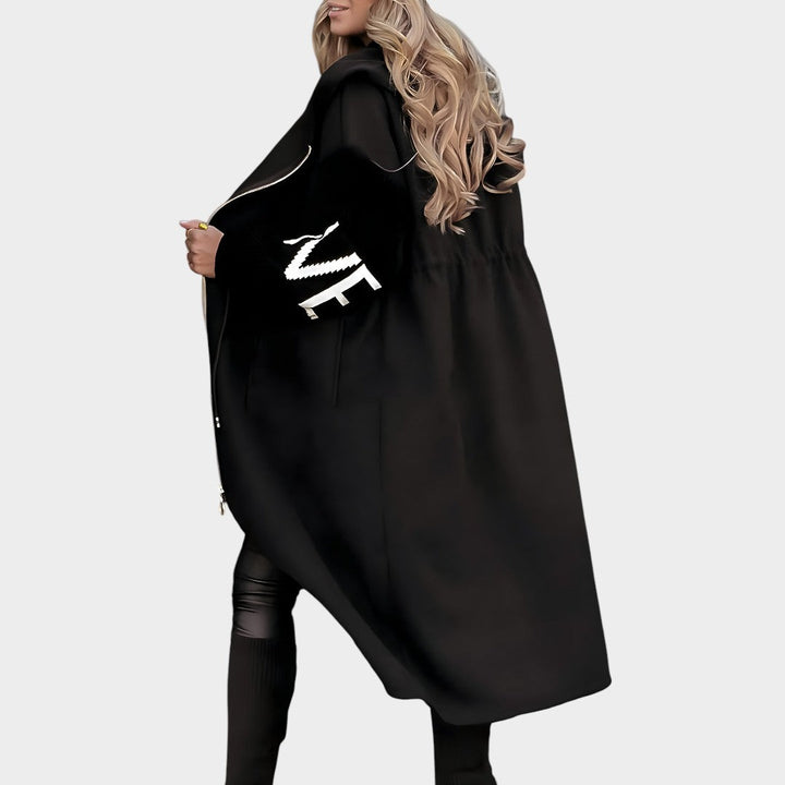 El Rosana™ | Elegantiška viršutinė striukė-kardiganas su gobtuvu