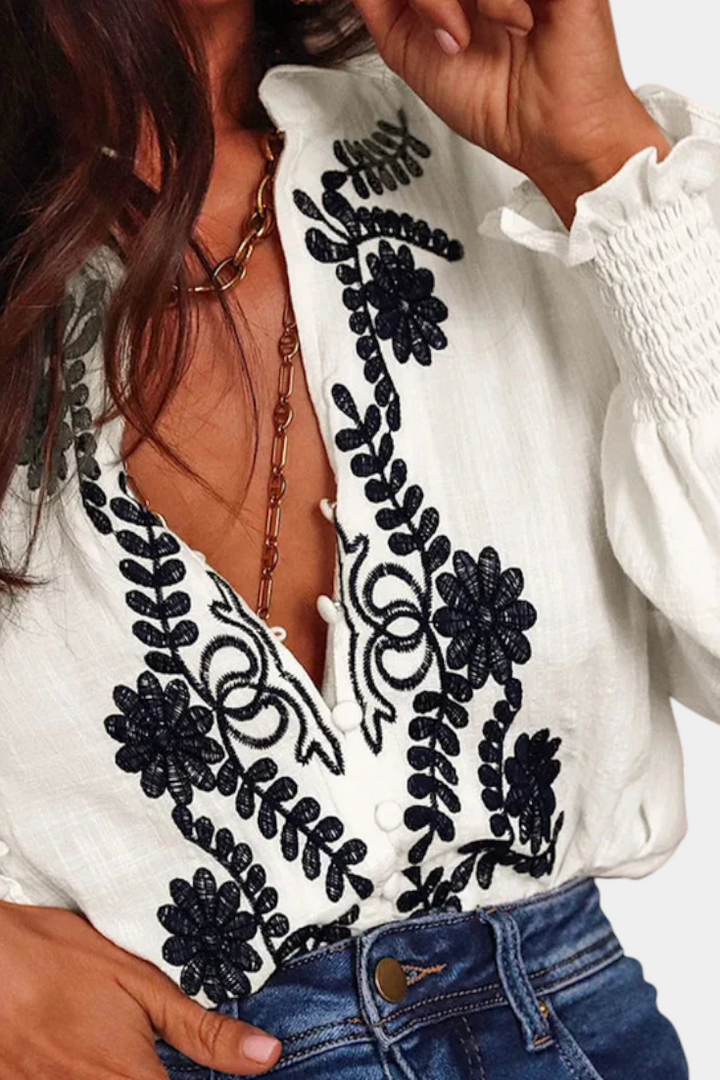 Sahara | Žiedlapių Blūzė