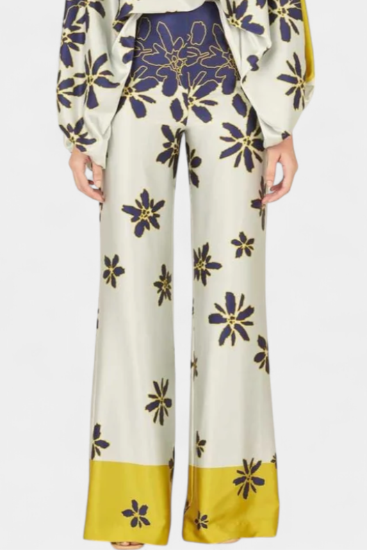 Sybella Dviejų Dalių Komplektas su Atvirais Pečiais ir Plačiomis Žiemos Kelnėmis