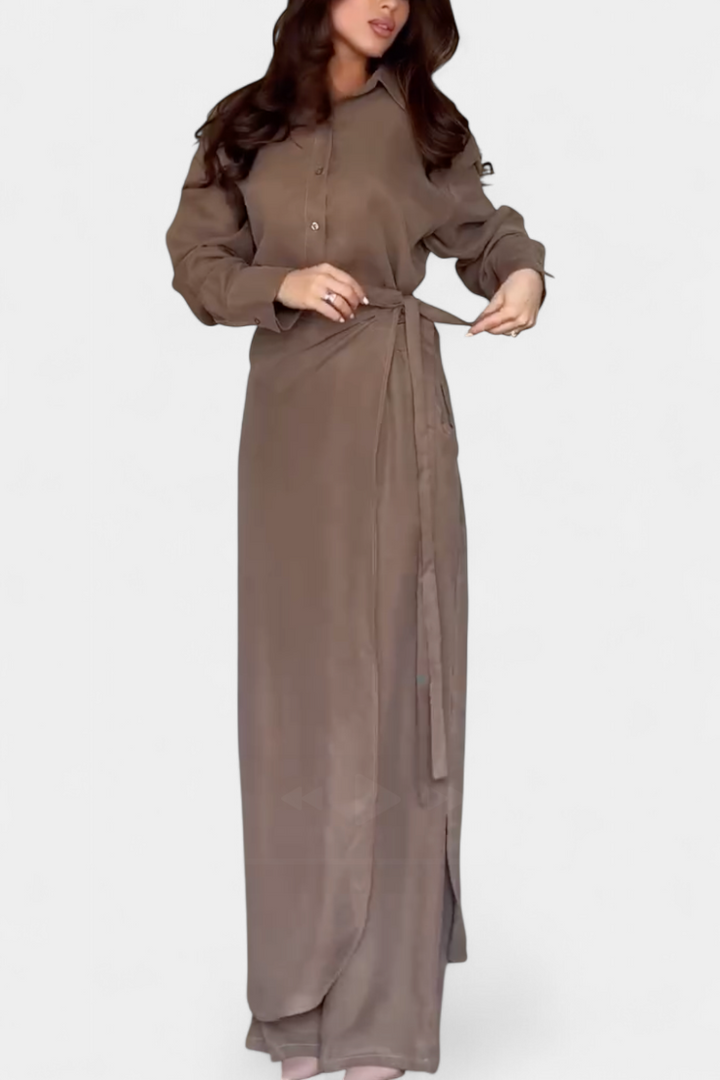 Marisol Laisvos formos Marškiniai ir Sijoninės Kelnės