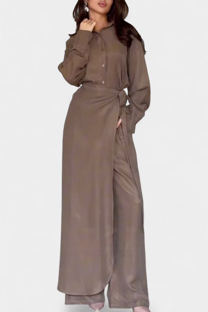 Marisol Laisvos formos Marškiniai ir Sijoninės Kelnės