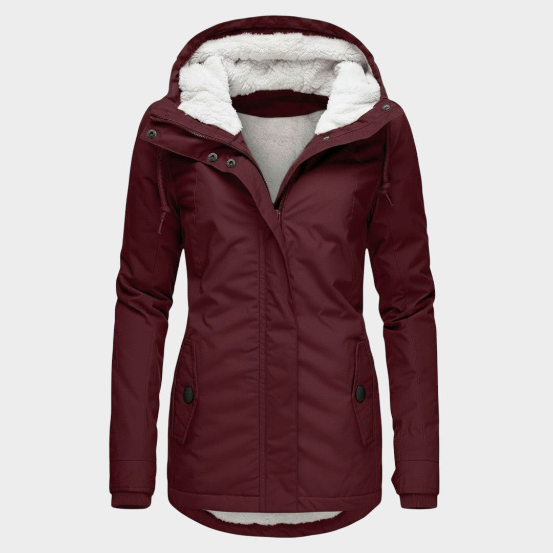 Anna™ | Ilga rudens striukė iš fliso