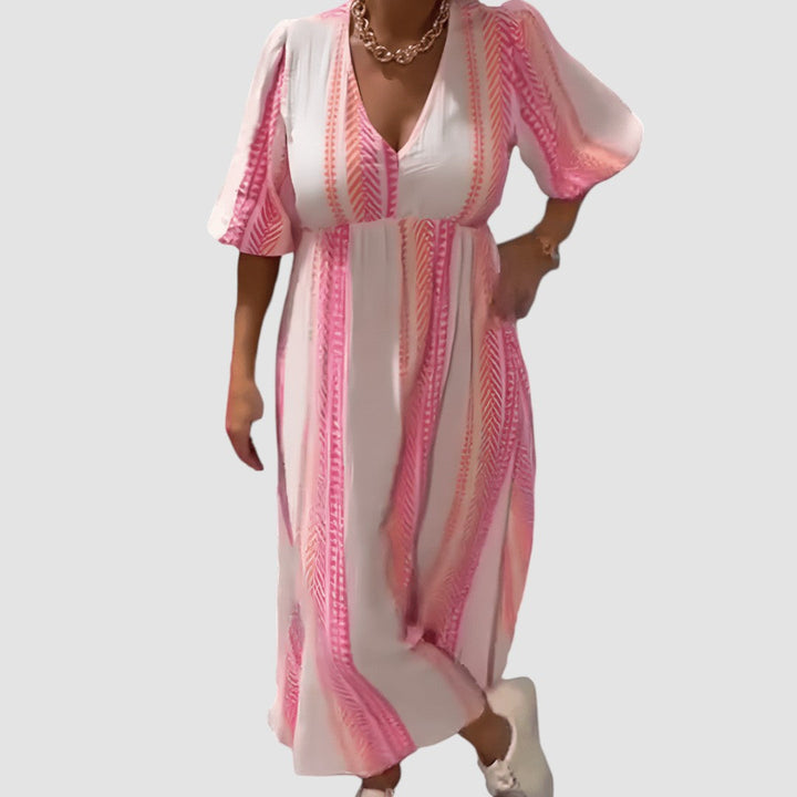 Anna™ | Lengva vasarinė suknelė iš lino