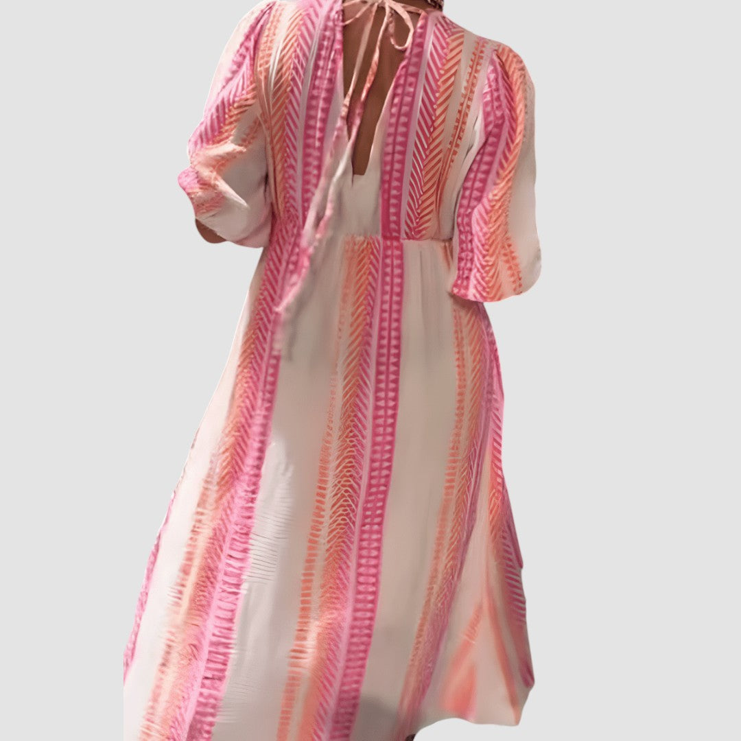 Anna™ | Lengva vasarinė suknelė iš lino