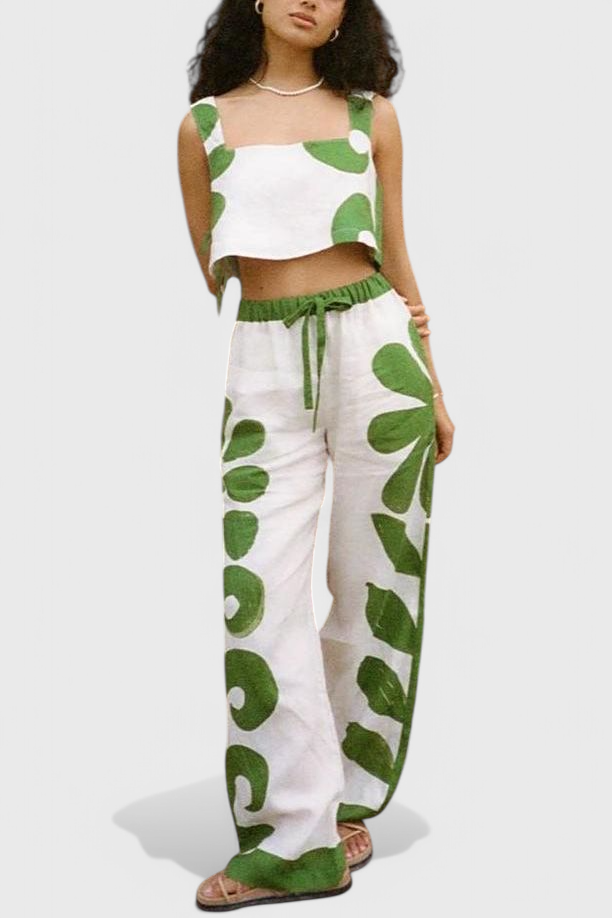 Conjunto Boho Serafina Bezmuguru Ziedu