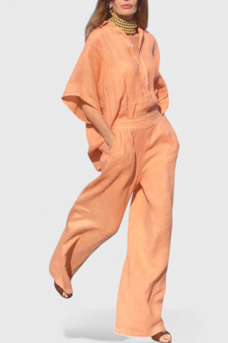 Adesua Vasaros Atostogų Komplektas Medvilnės-Lino