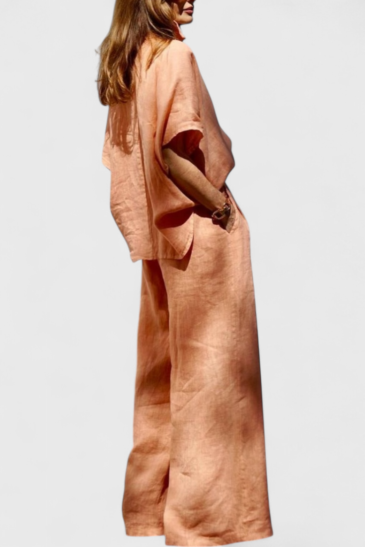 Adesua Vasaros Atostogų Komplektas Medvilnės-Lino