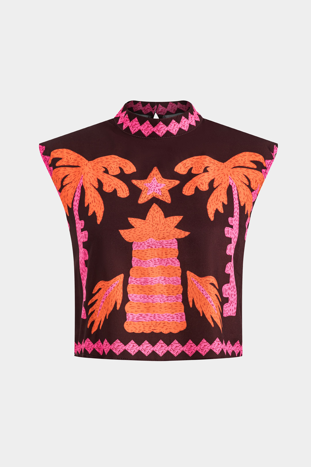 Sloan Topas ir Sijonas Komplektas Kokių Palmių