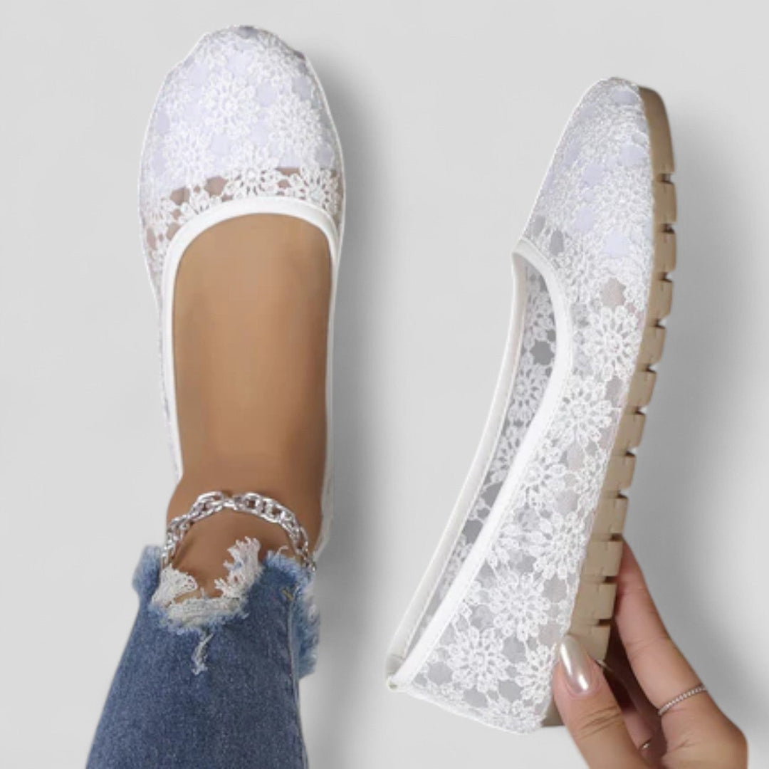 Estrella | Nėriniuoti balerinos