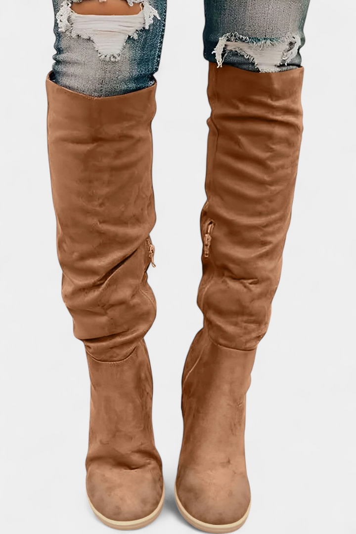 Calliope Kulkšnies Batai su Plačiu Kulnu