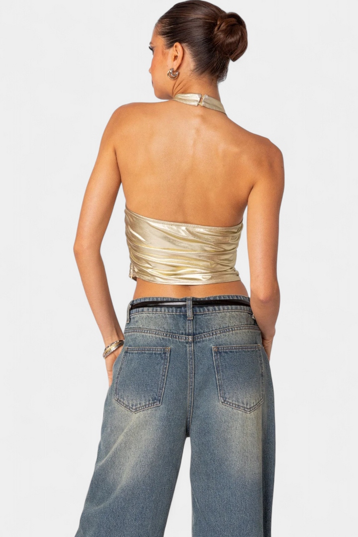 Anna | Metalinis Halter Topas