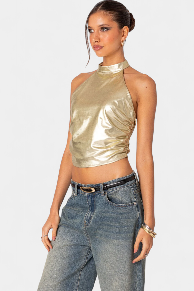 Anna | Metalinis Halter Topas