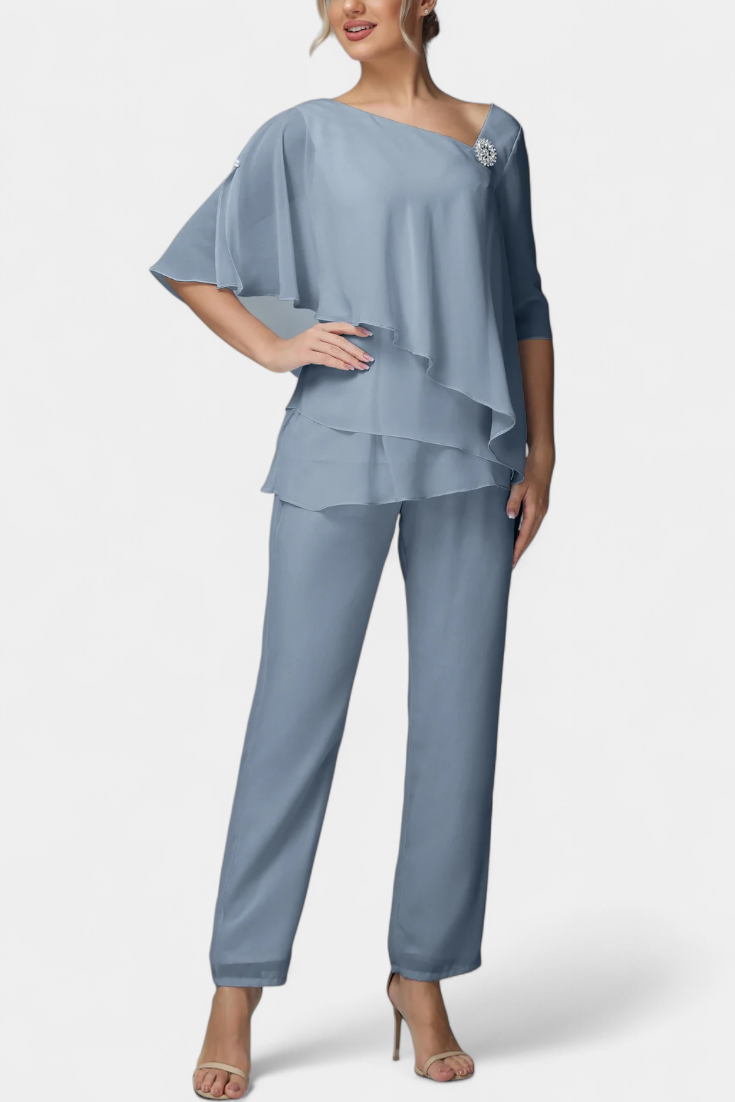 Conjunto Ramona Divu Daļu com Silhueta Feminina sem Esforço