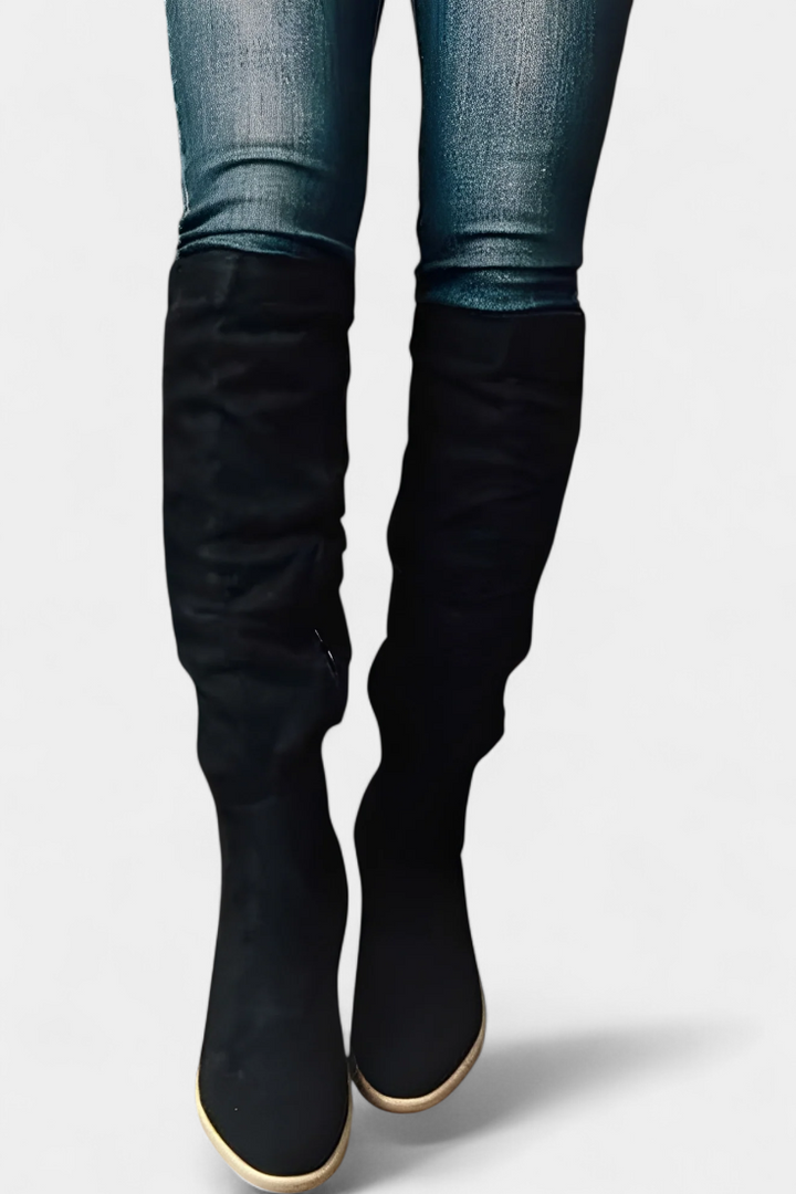 Calliope Kulkšnies Batai su Plačiu Kulnu