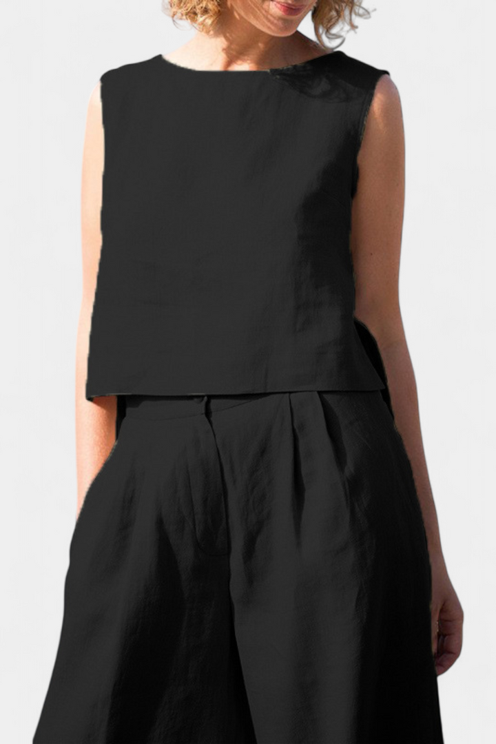 Yvanne Vintage Komplektas be Rankovių Vasarai