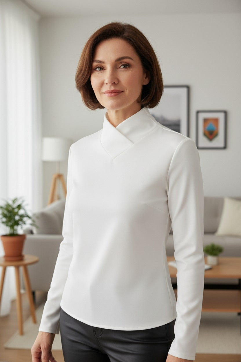 Sara™ | Elegantiškas aukštas kaklas